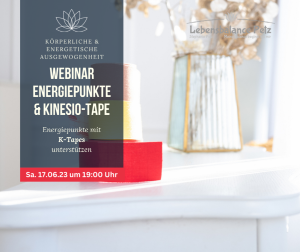 Energiepunkte & Kinesio-Tape
